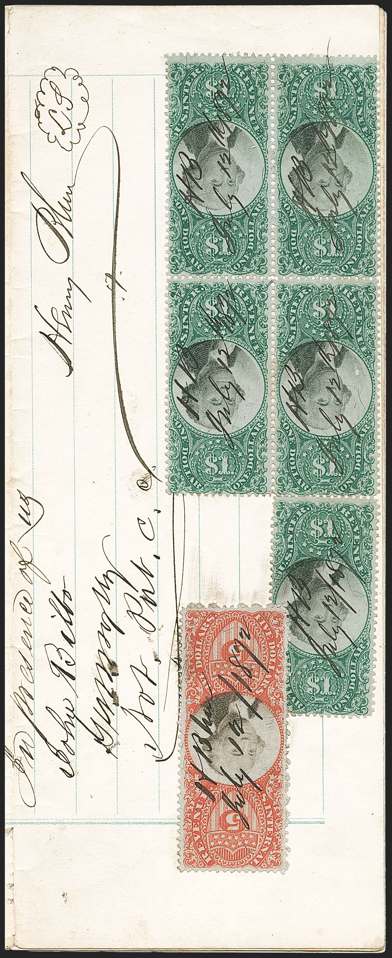 Sale no. 1239 — Lot no. 663 — Siegel Auction Galleries