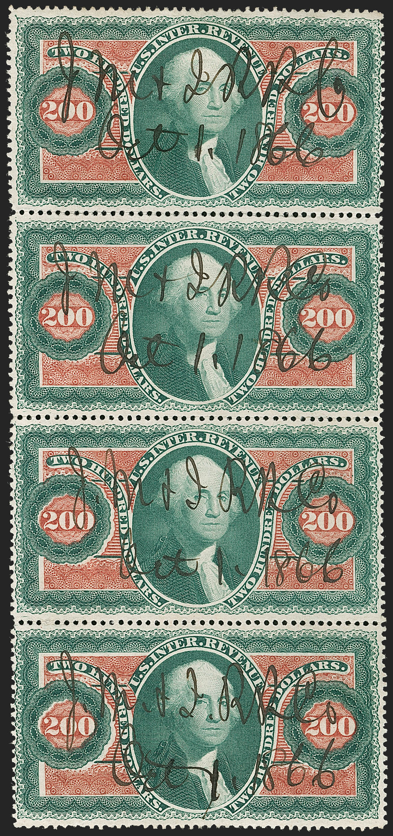 Sale no. 1240 — Lot no. 643 — Siegel Auction Galleries