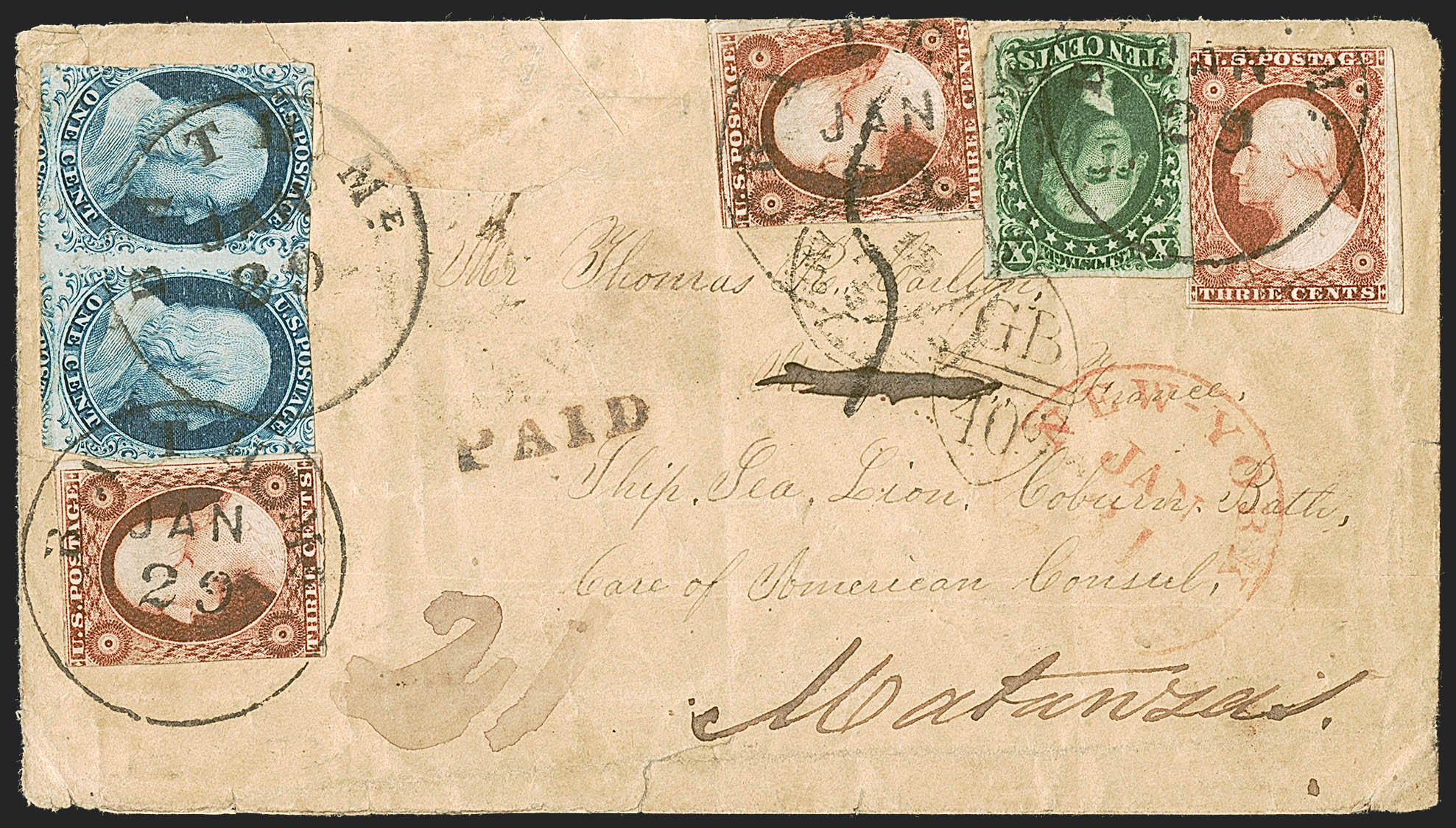 Sale no. 1242 — Lot no. 356 — Siegel Auction Galleries