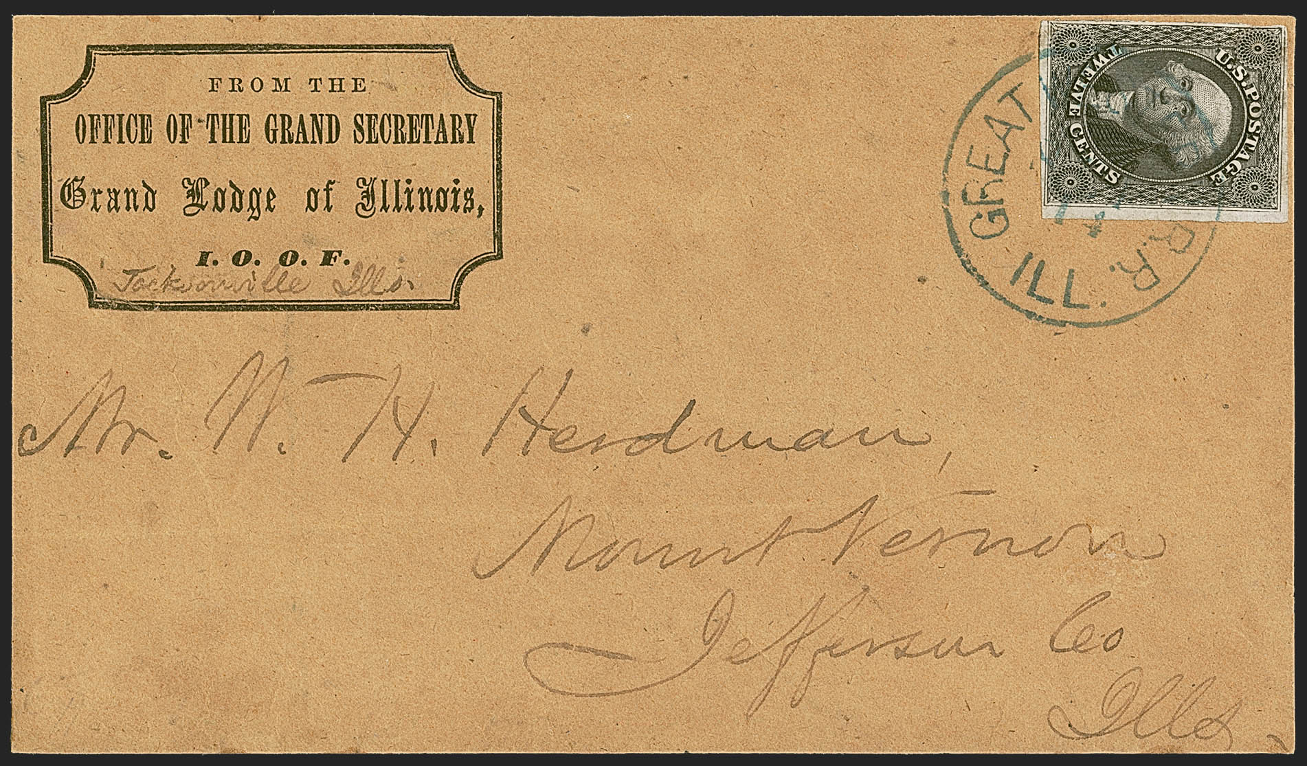 Sale no. 1242 — Lot no. 422 — Siegel Auction Galleries