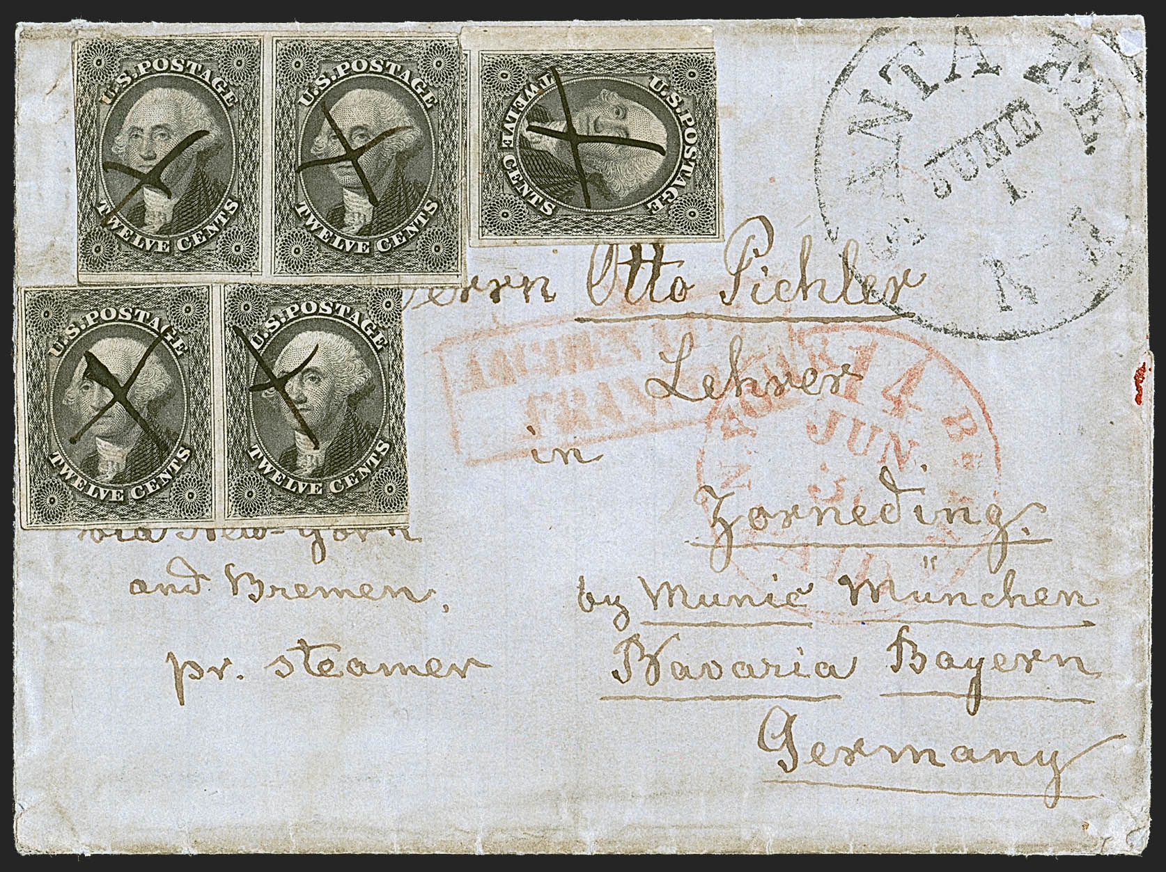 Sale no. 1242 — Lot no. 447 — Siegel Auction Galleries