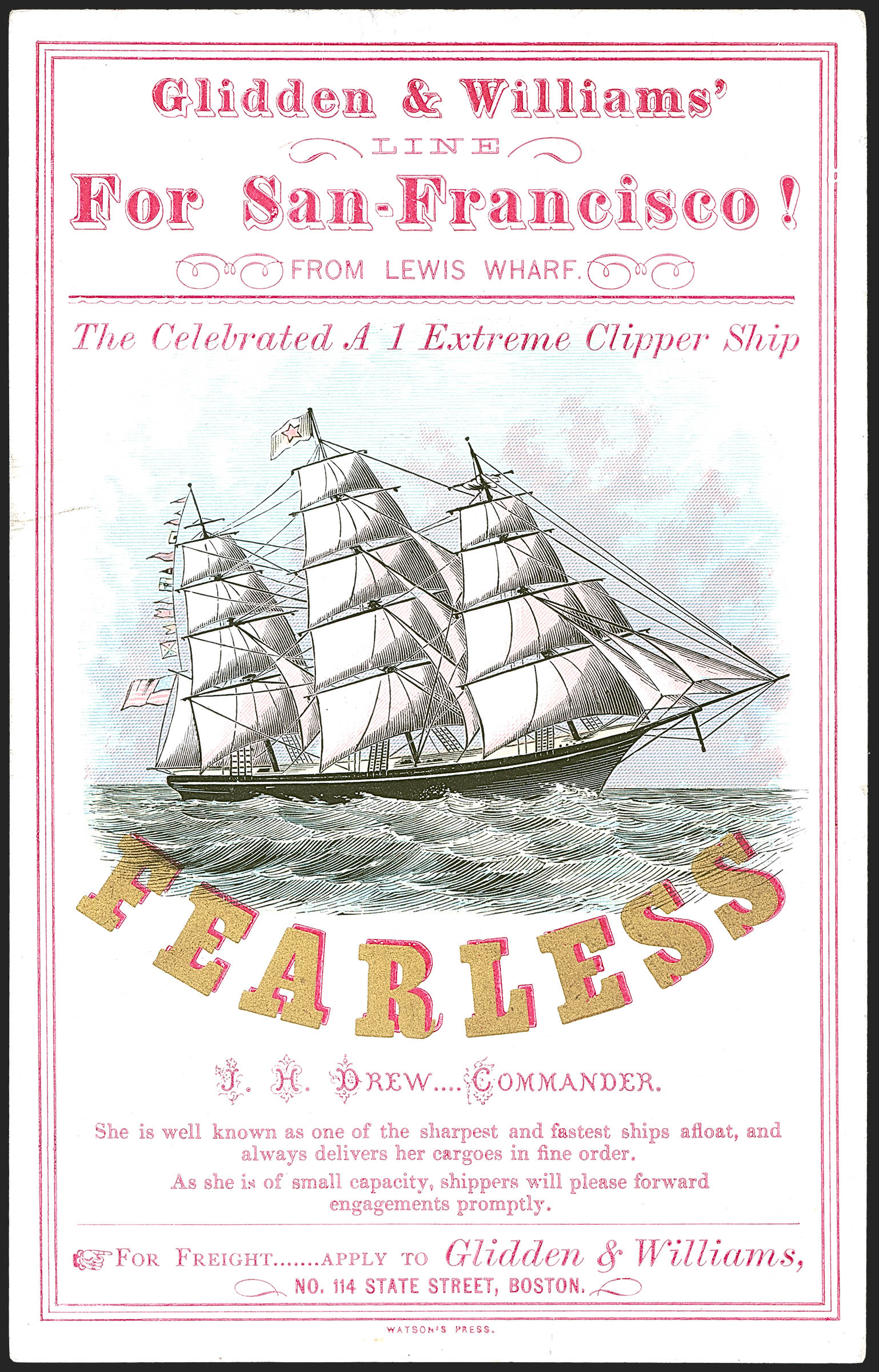 Sale no. 1244 — Lot no. 564-1 — Siegel Auction Galleries