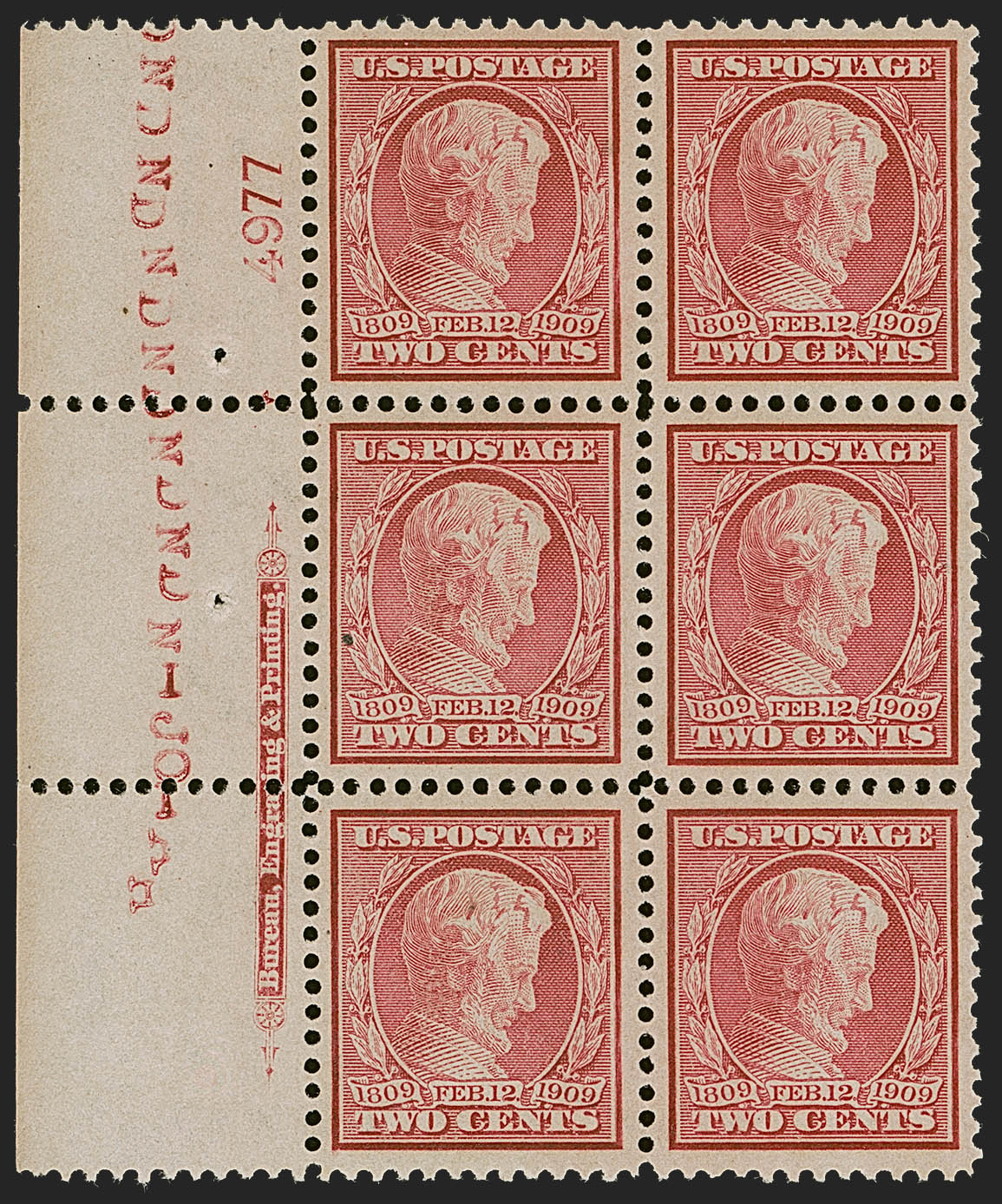 Sale no. 1245 — Lot no. 1777A — Siegel Auction Galleries