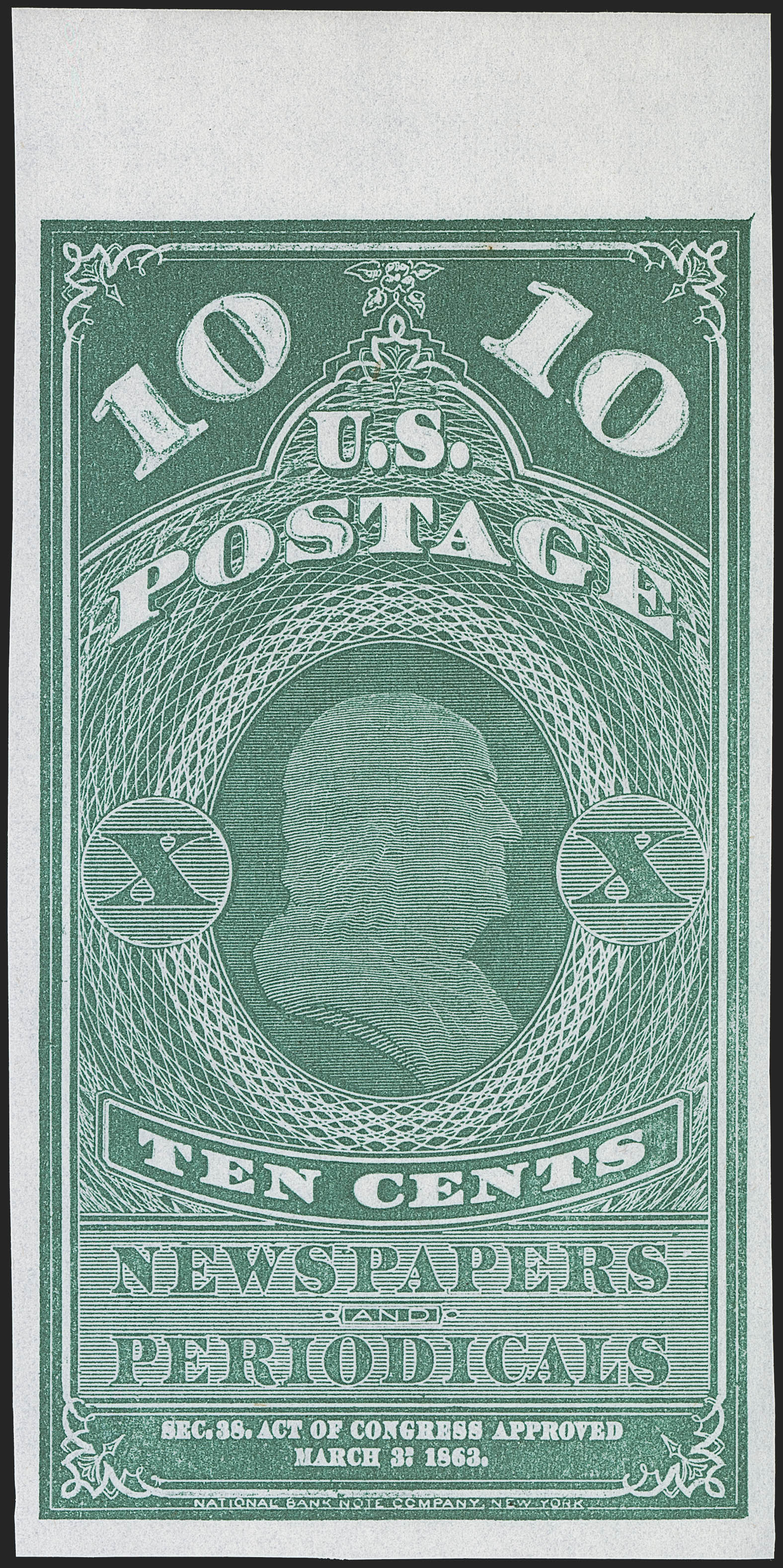 Sale no. 1249 — Lot no. 14-1 — Siegel Auction Galleries