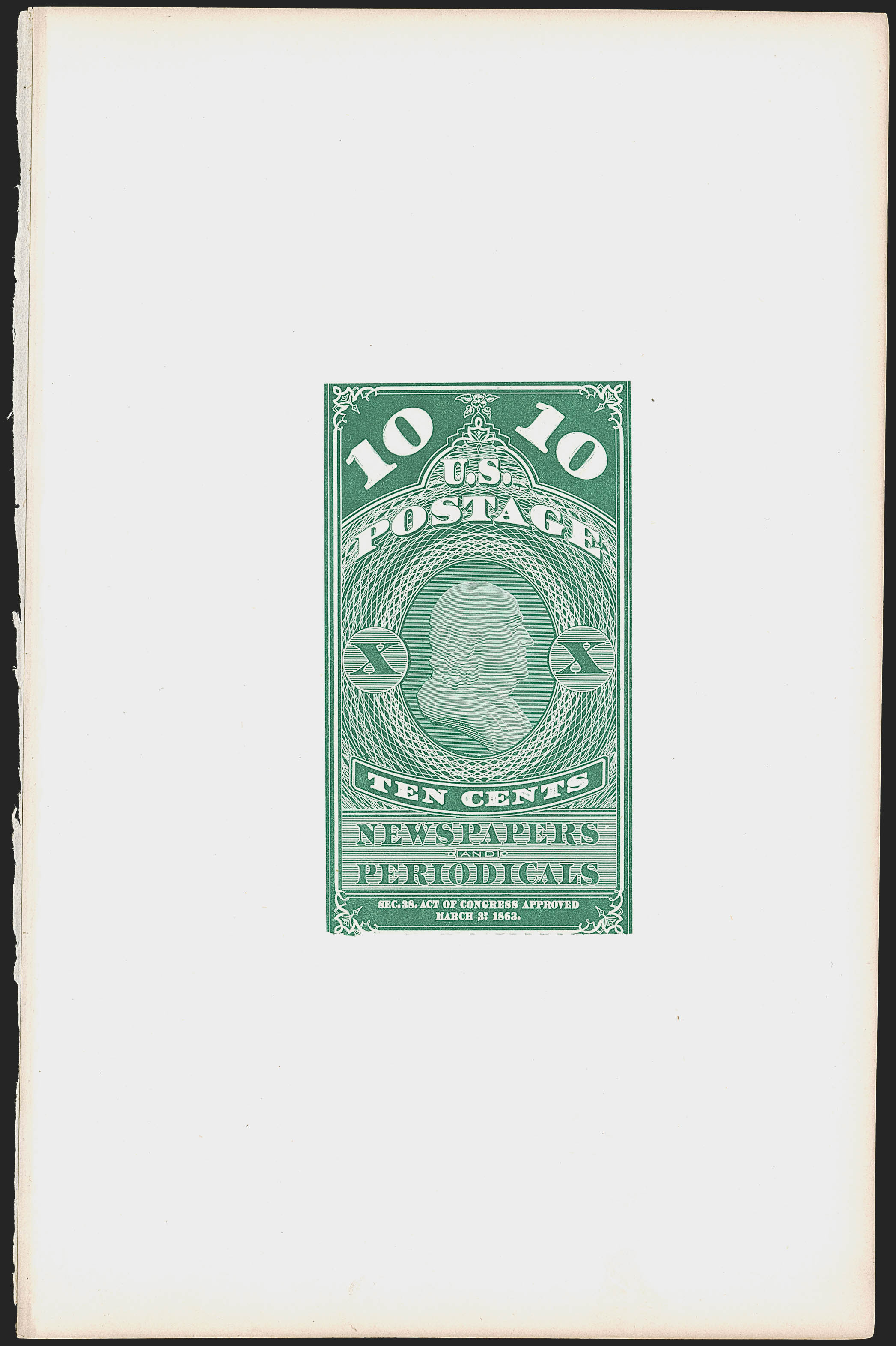 Sale no. 1249 — Lot no. 3-1 — Siegel Auction Galleries