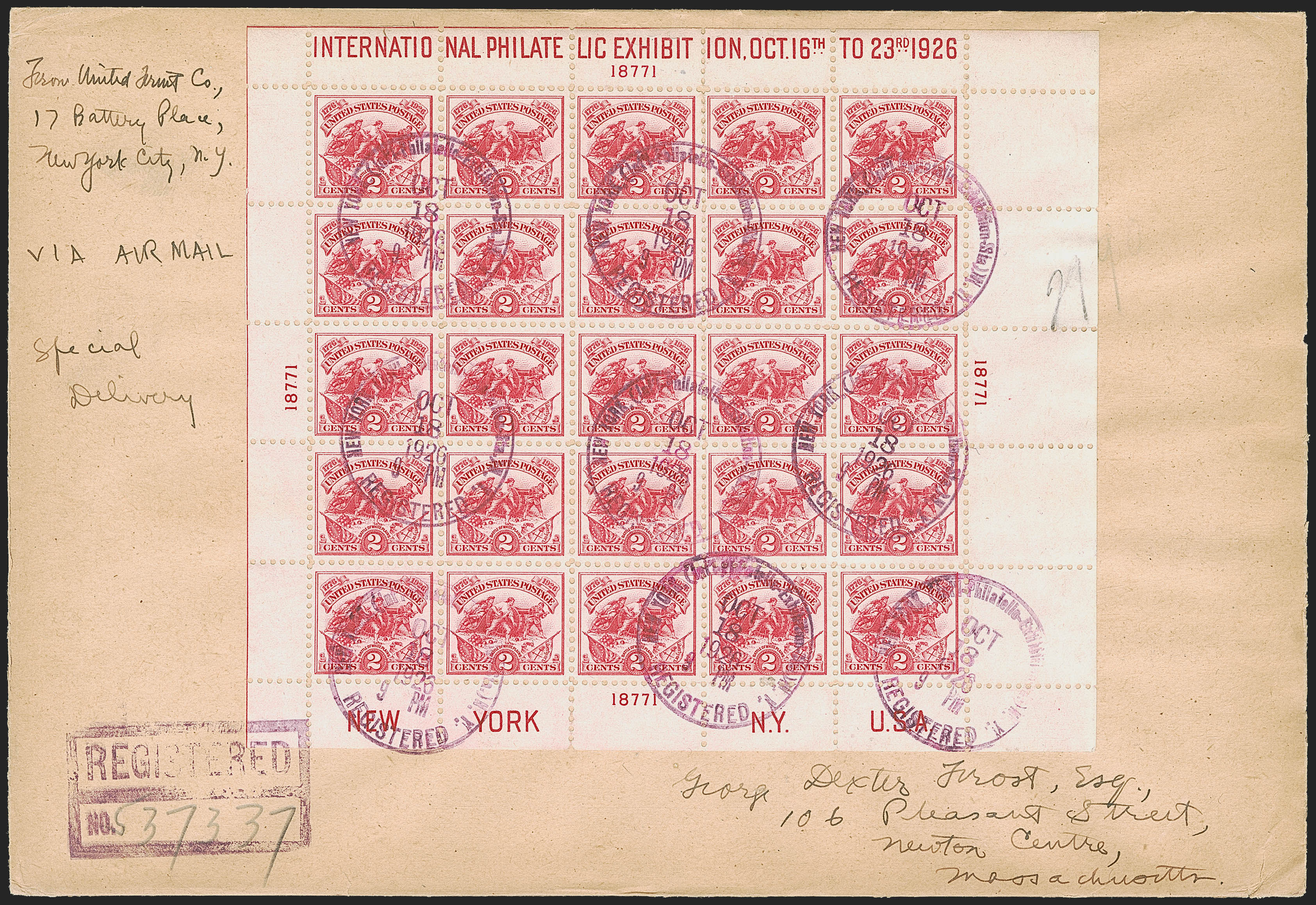 Sale no. 1251 — Lot no. 1544 — Siegel Auction Galleries