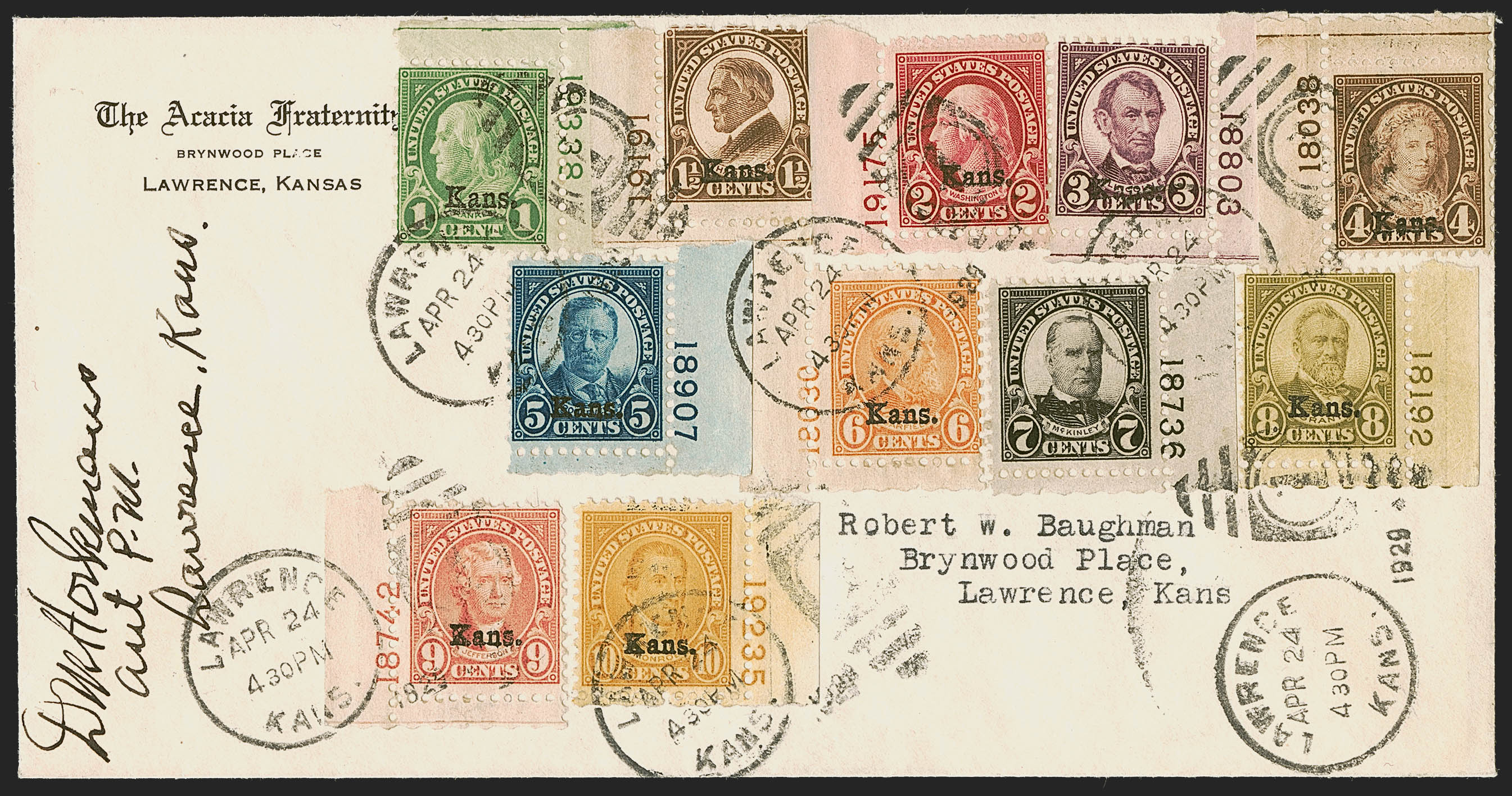 Sale no. 1251 — Lot no. 1553 — Siegel Auction Galleries