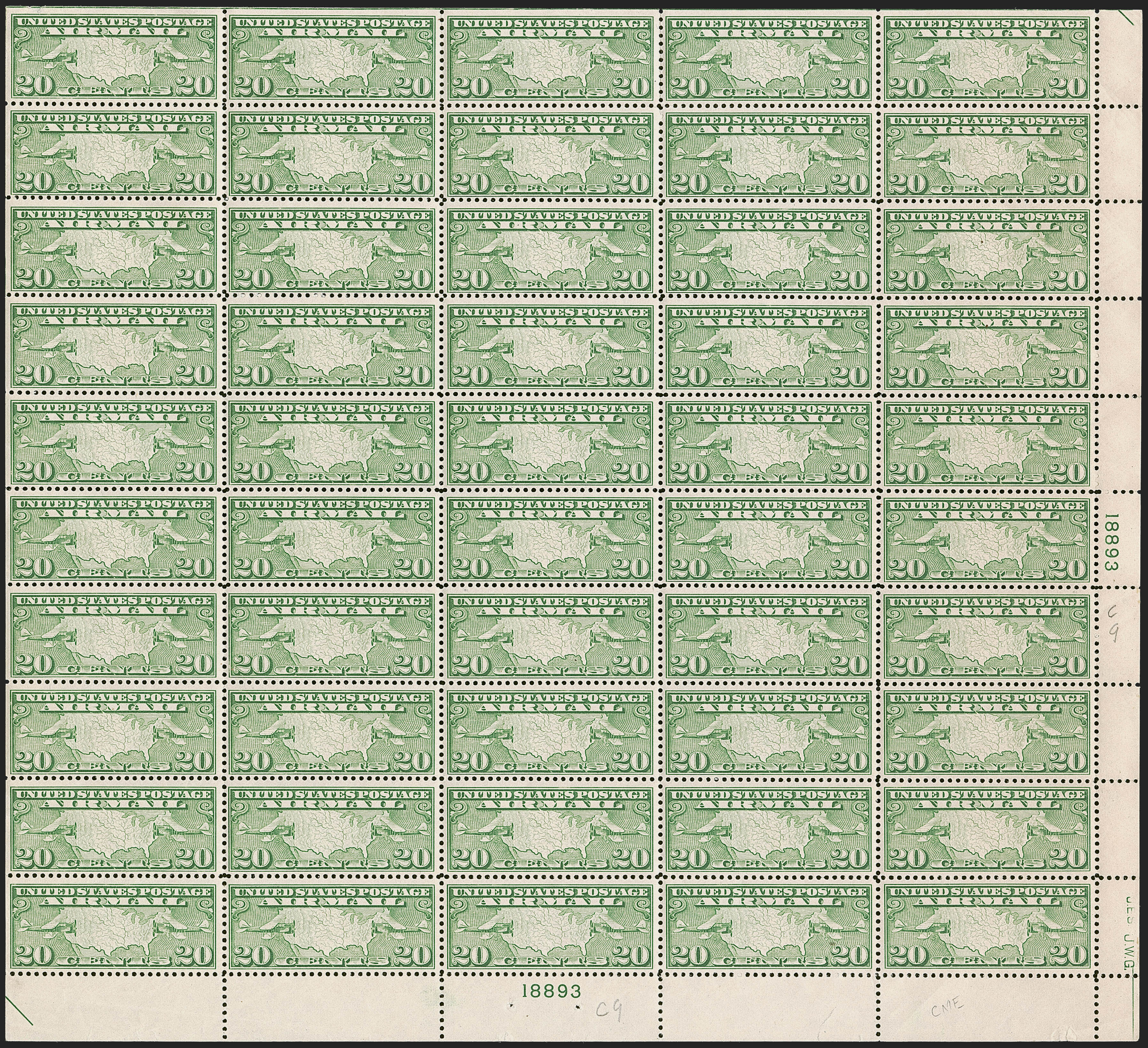 Sale no. 1254 — Lot no. 1036 — Siegel Auction Galleries