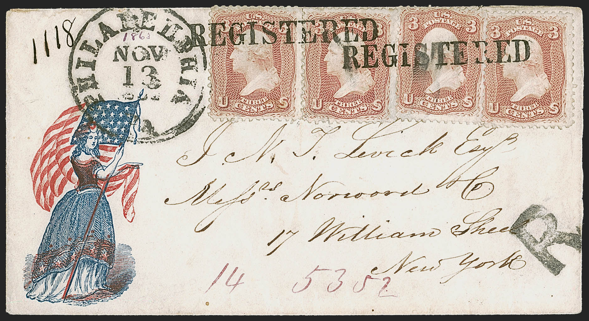 Sale no. 1254 — Lot no. 635 — Siegel Auction Galleries