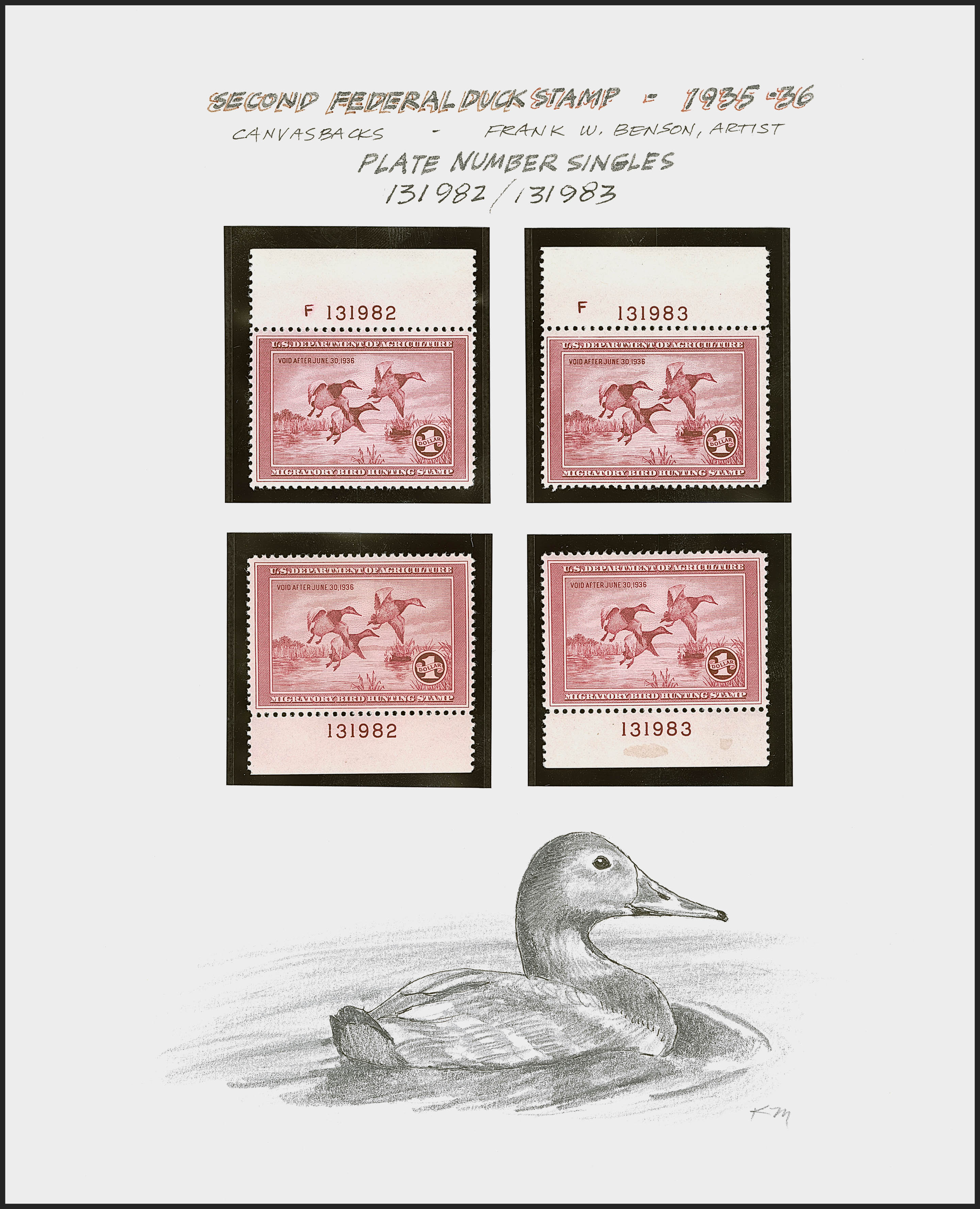 Sale no. 1258 — Lot no. 3031-4 — Siegel Auction Galleries
