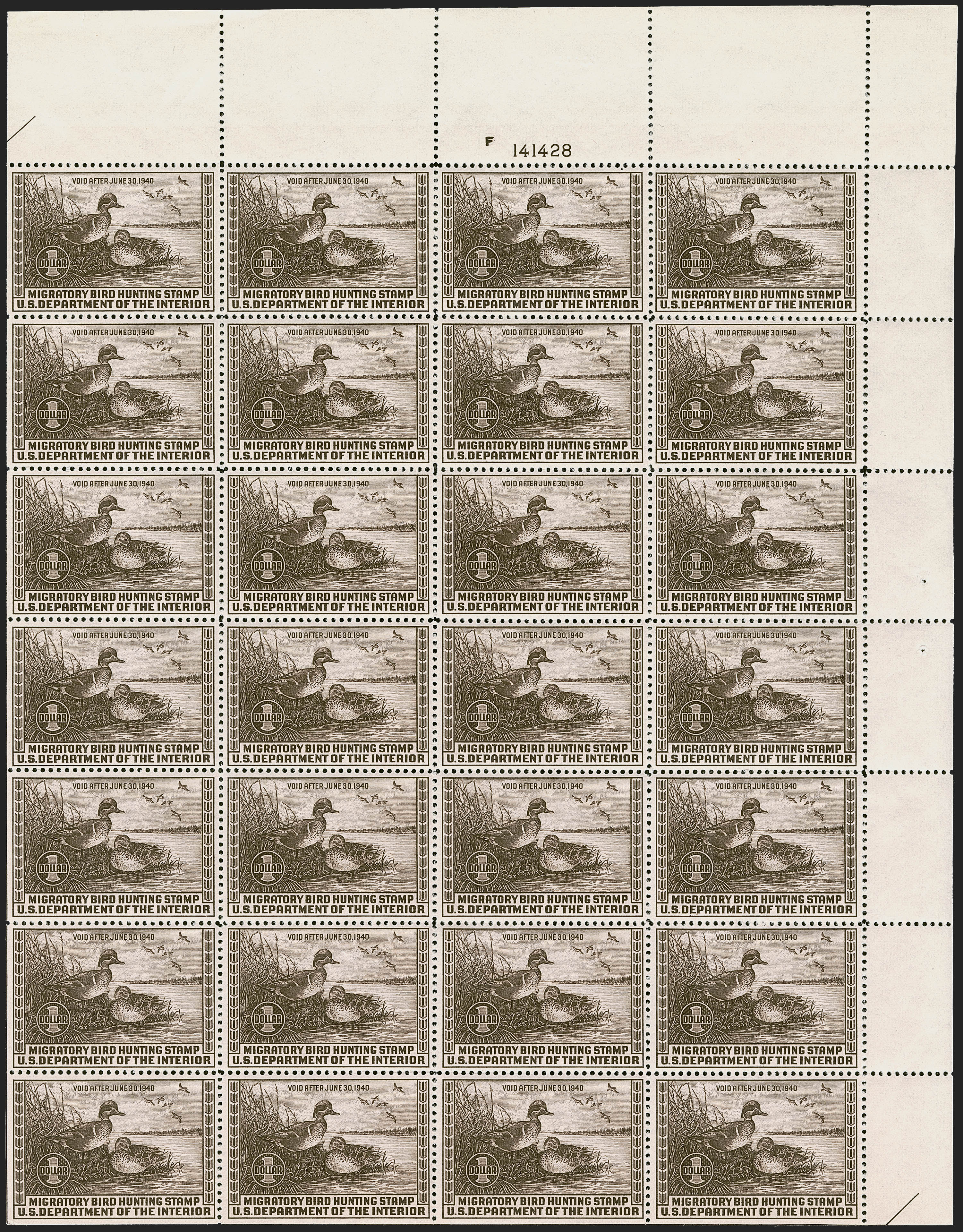 Sale no. 1258 — Lot no. 3100 — Siegel Auction Galleries