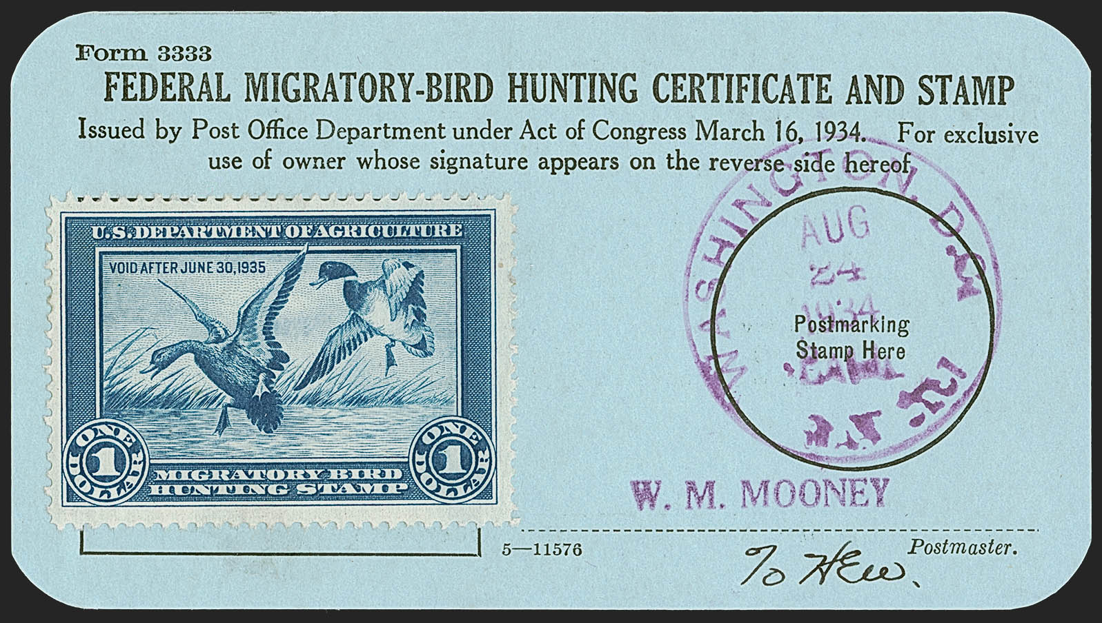 Sale no. 1258 — Lot no. 3168 — Siegel Auction Galleries