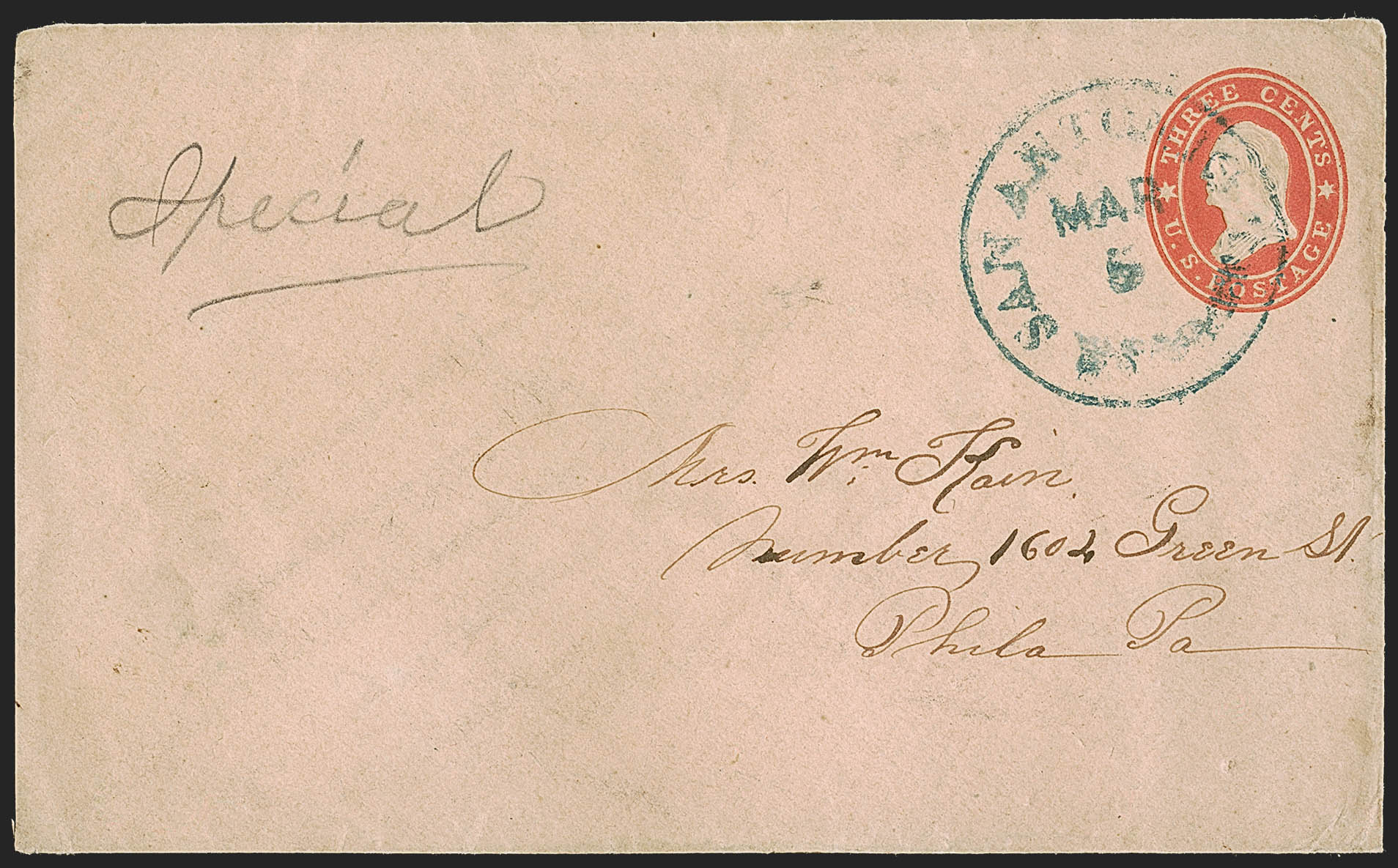 Sale no. 1260 — Lot no. 150 — Siegel Auction Galleries