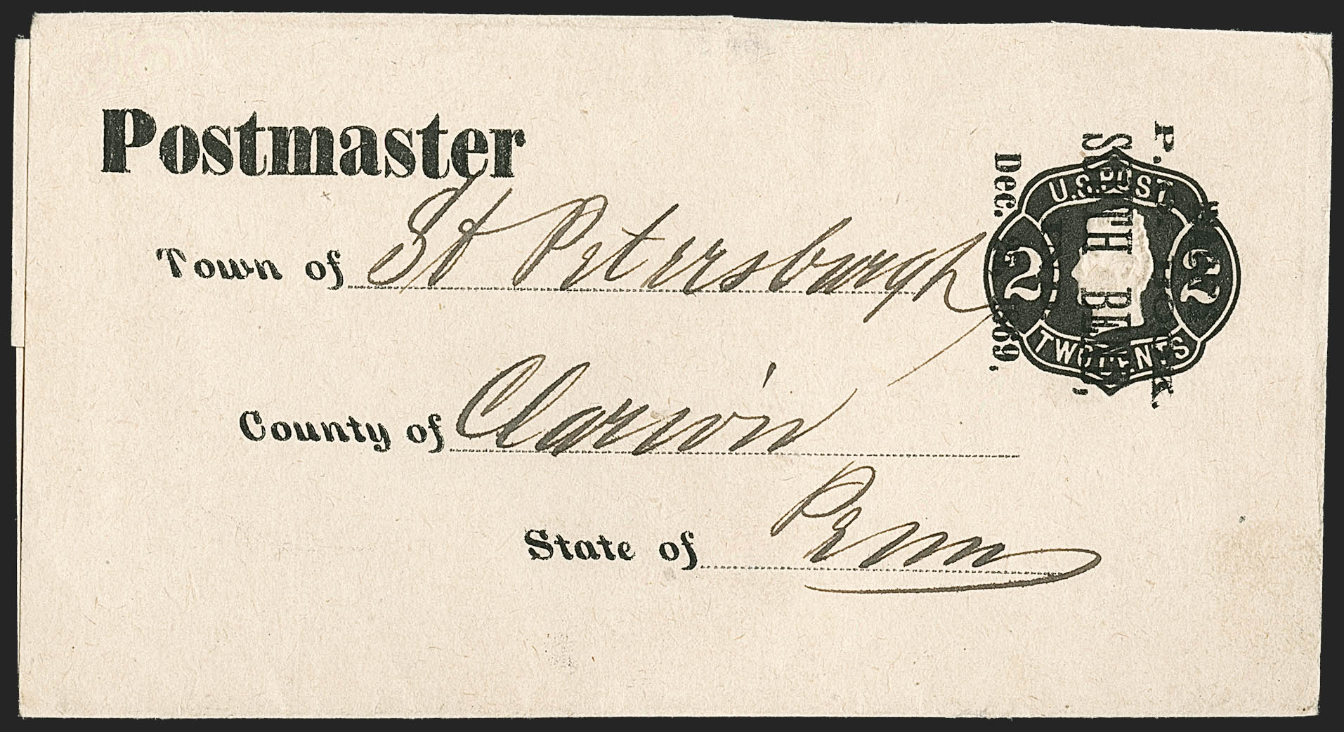Sale no. 1260 — Lot no. 53 — Siegel Auction Galleries