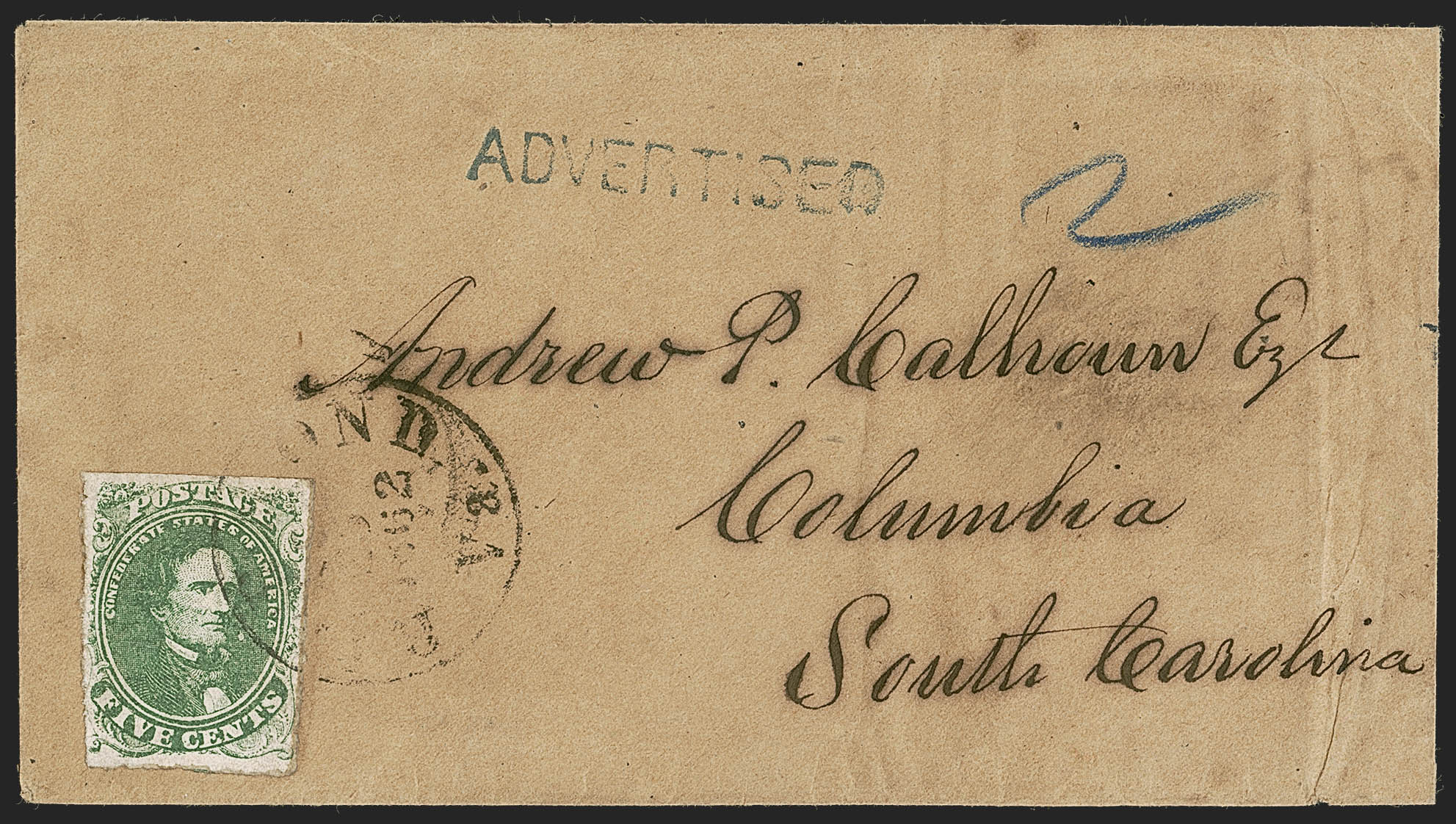 Sale no. 1262 — Lot no. 459 — Siegel Auction Galleries