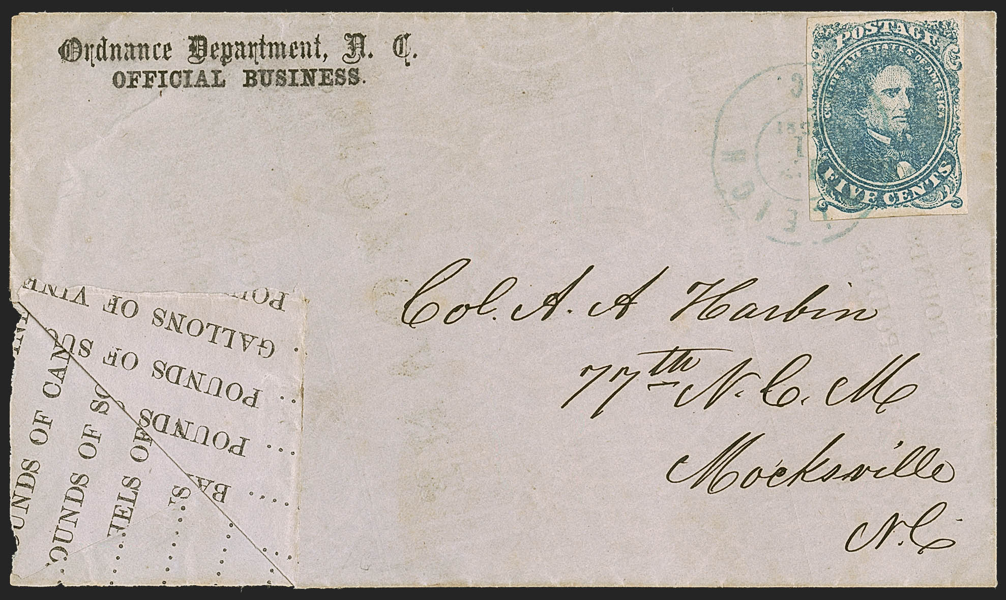 Sale no. 1262 — Lot no. 477 — Siegel Auction Galleries