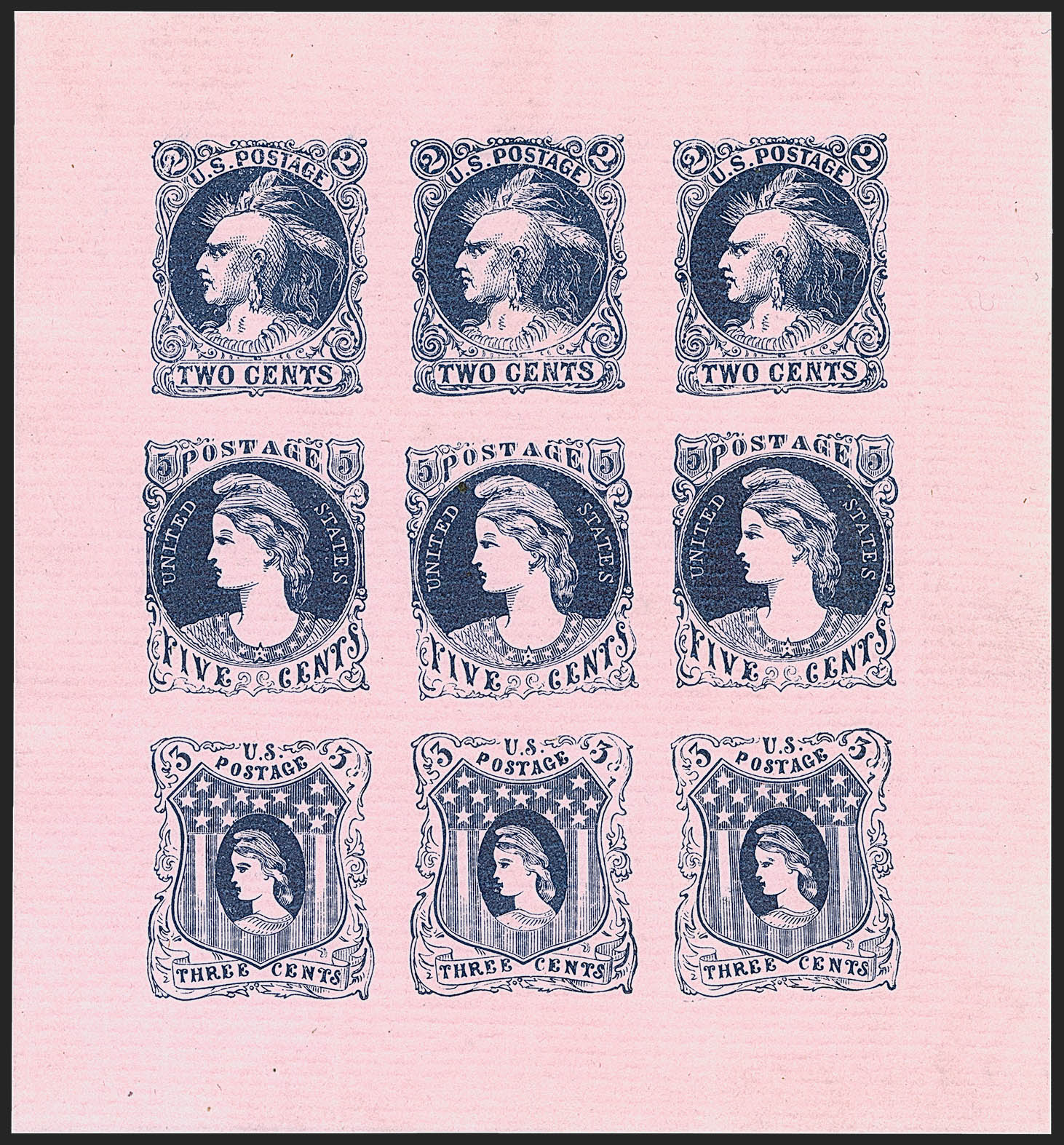 Sale no. 1262 — Lot no. 548 — Siegel Auction Galleries