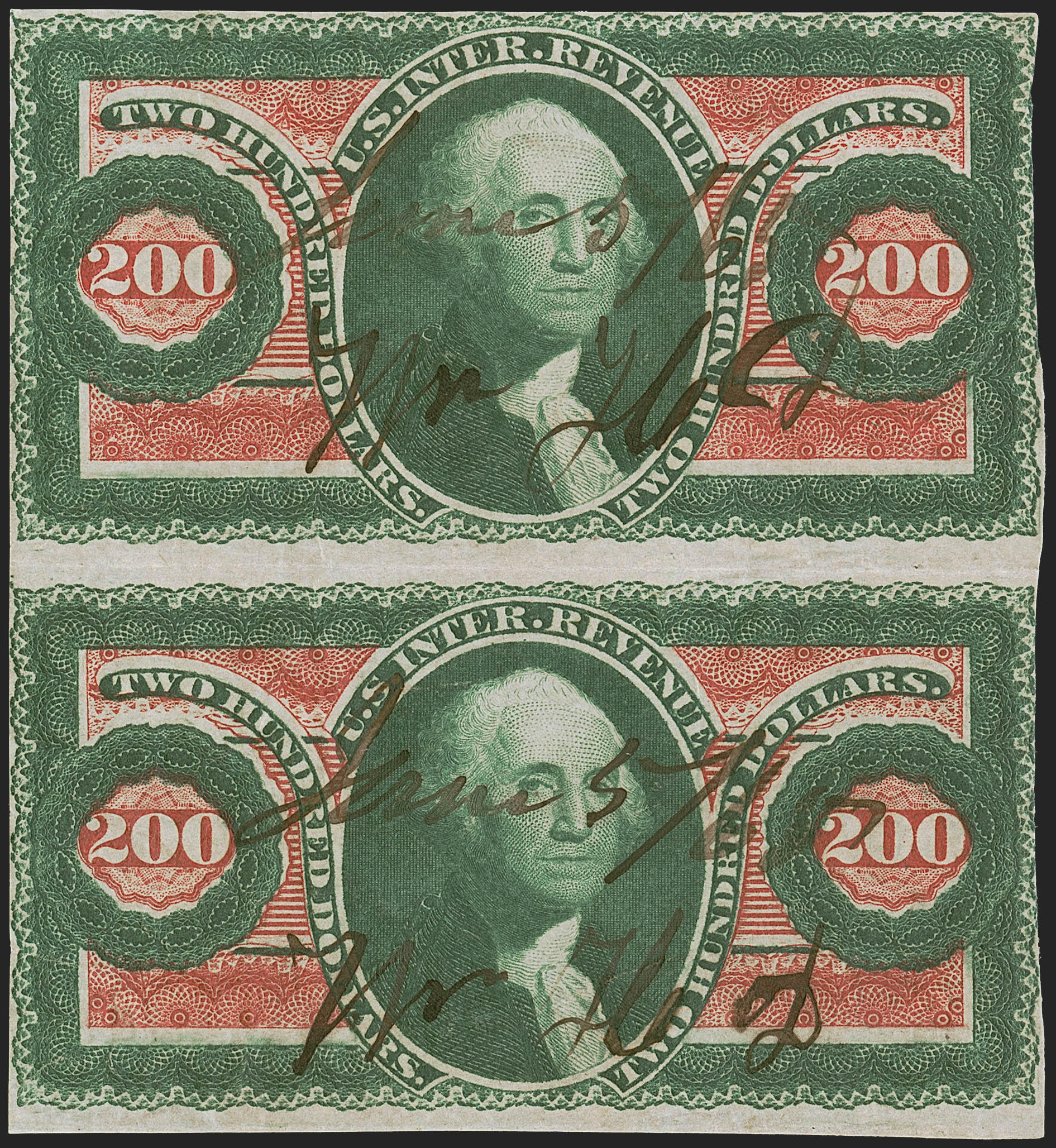 Sale no. 1268 — Lot no. 590 — Siegel Auction Galleries