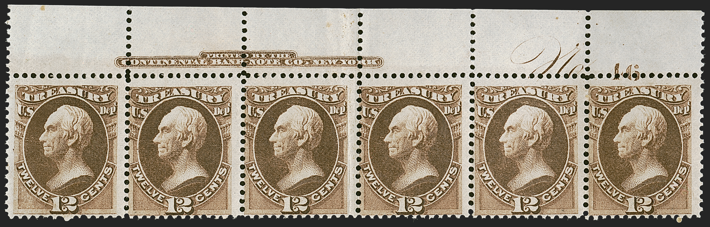 Sale no. 1278 — Lot no. 3955 — Siegel Auction Galleries