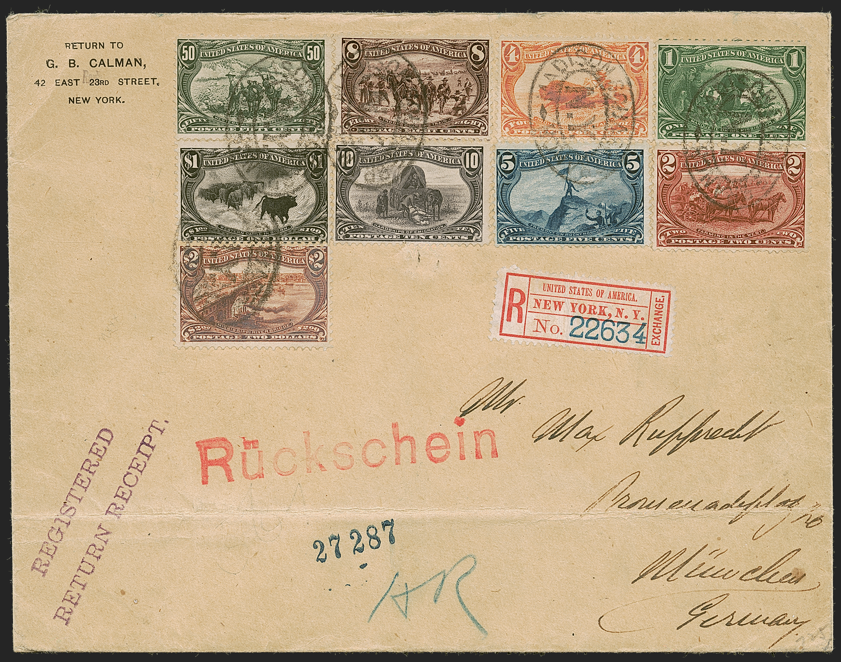Sale no. 1283 — Lot no. 1528 — Siegel Auction Galleries
