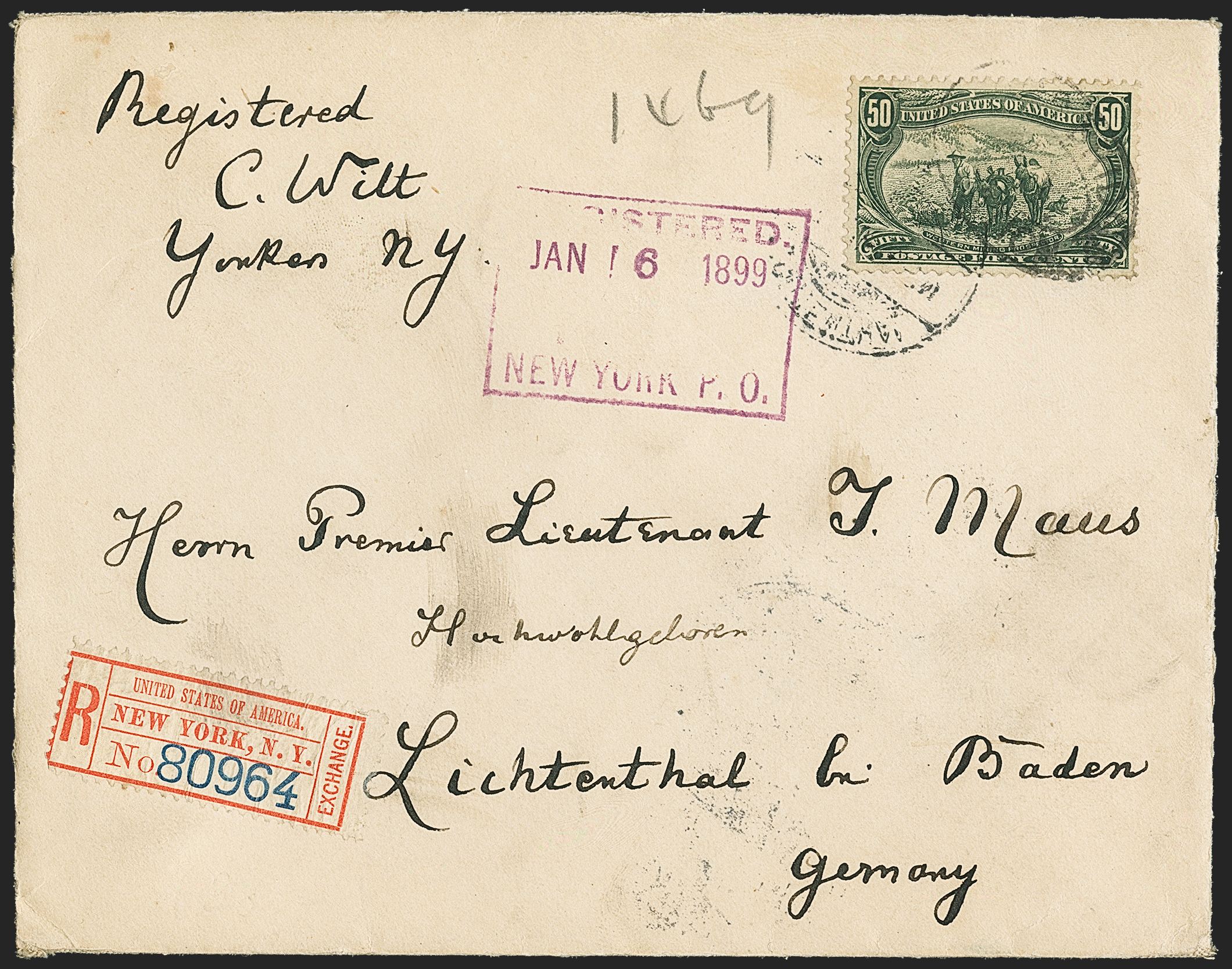 Sale no. 1283 — Lot no. 1533 — Siegel Auction Galleries