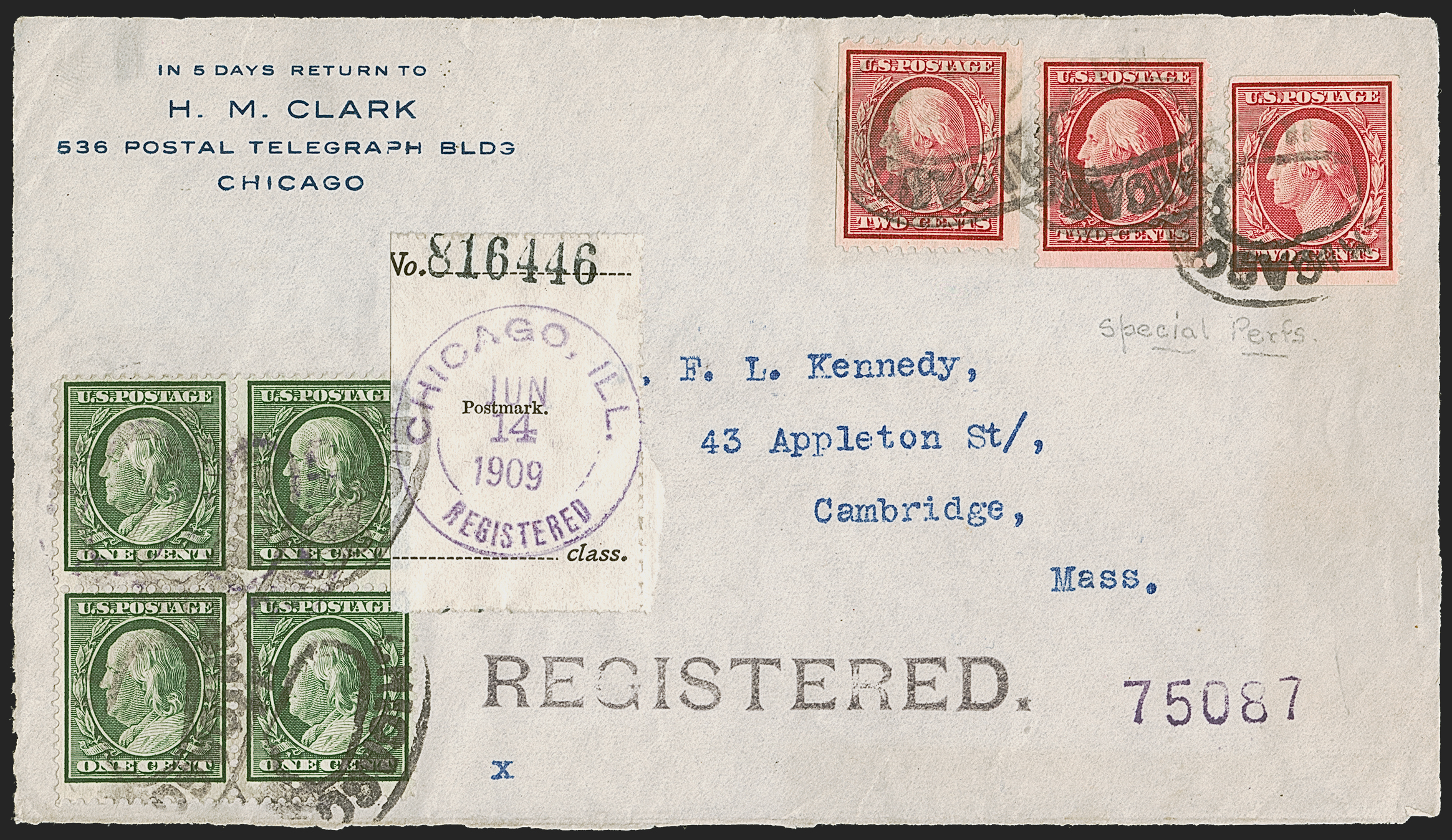 Sale no. 1283 — Lot no. 1578 — Siegel Auction Galleries