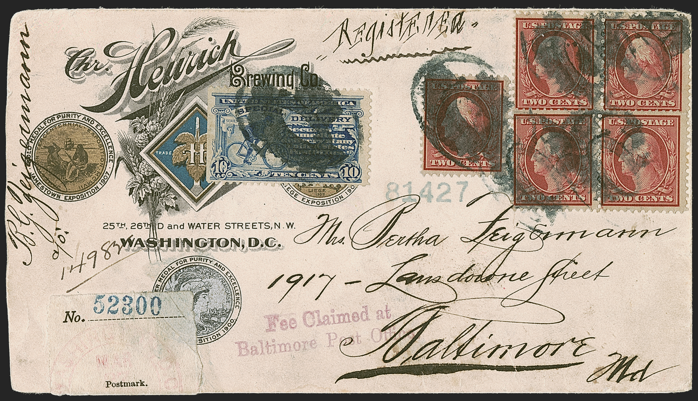 Sale no. 1283 — Lot no. 1583 — Siegel Auction Galleries