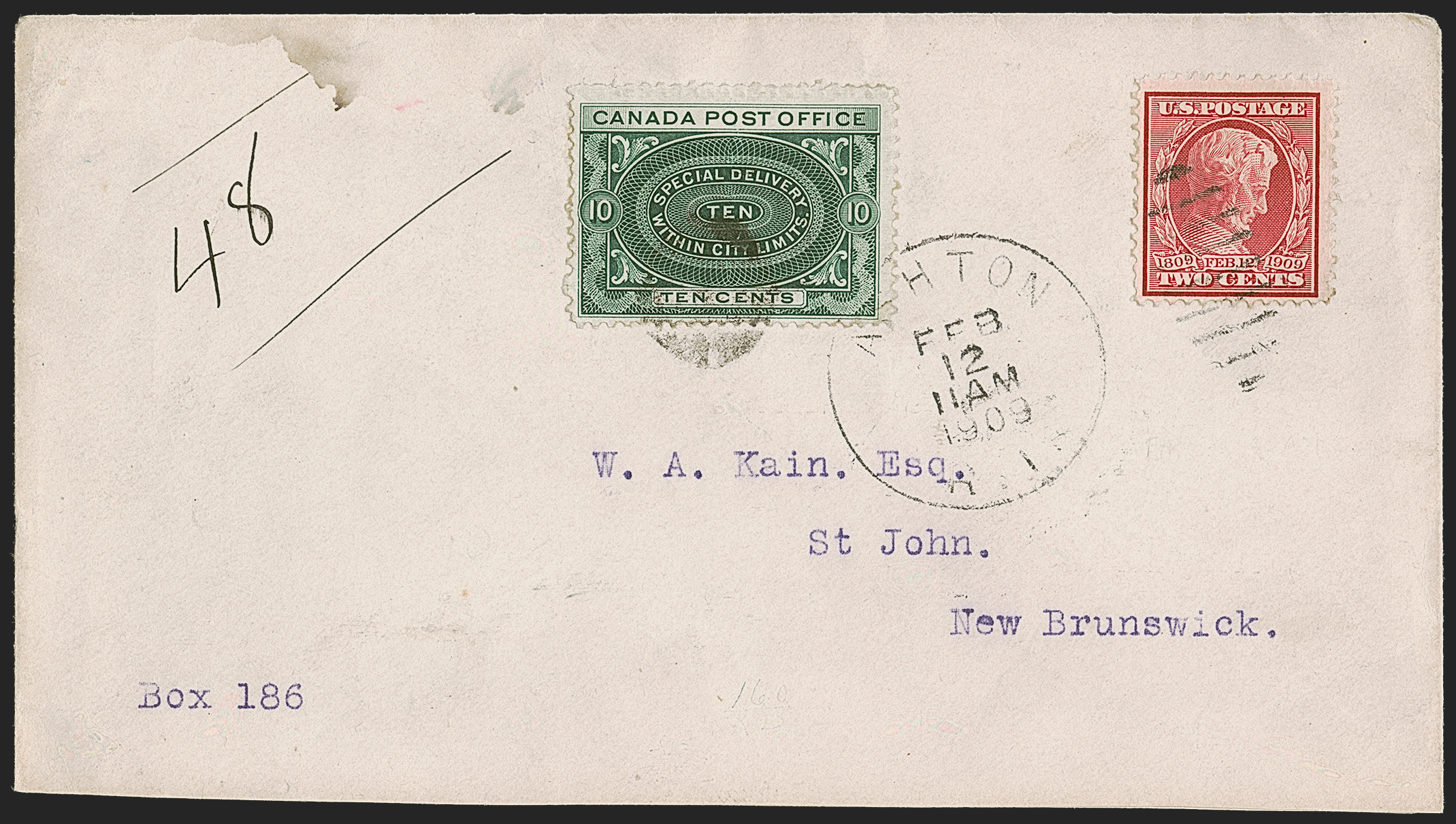 Sale no. 1283 — Lot no. 1603 — Siegel Auction Galleries