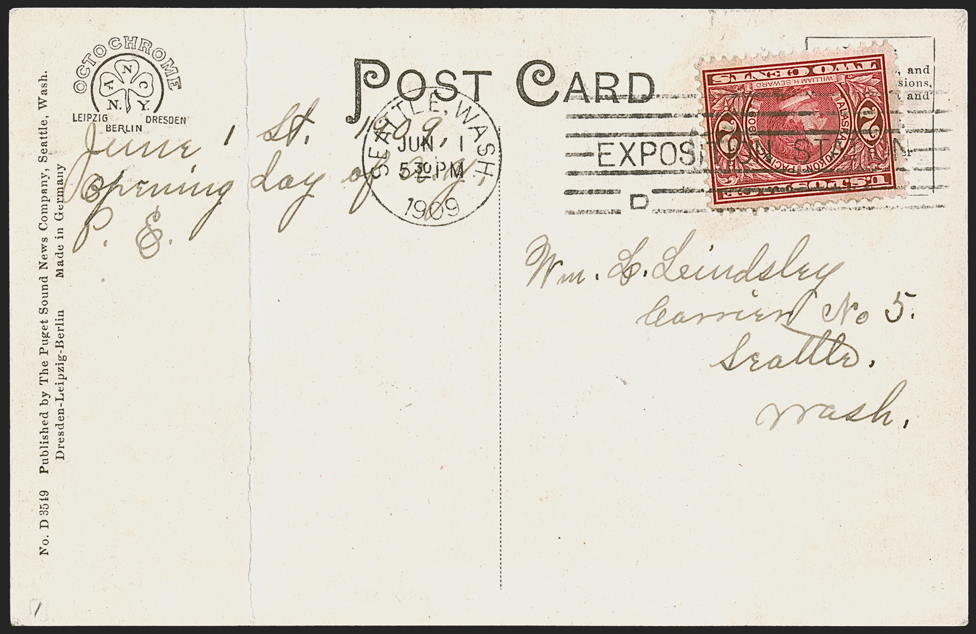 Sale no. 1283 — Lot no. 1625 — Siegel Auction Galleries