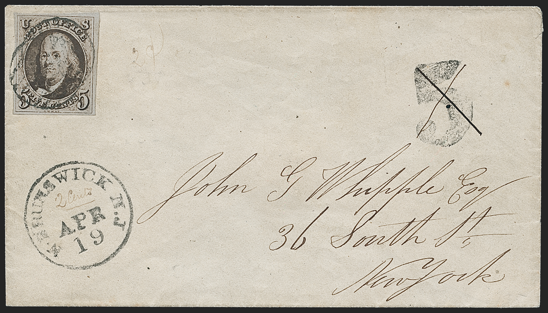 Sale no. 1284 — Lot no. 584 — Siegel Auction Galleries