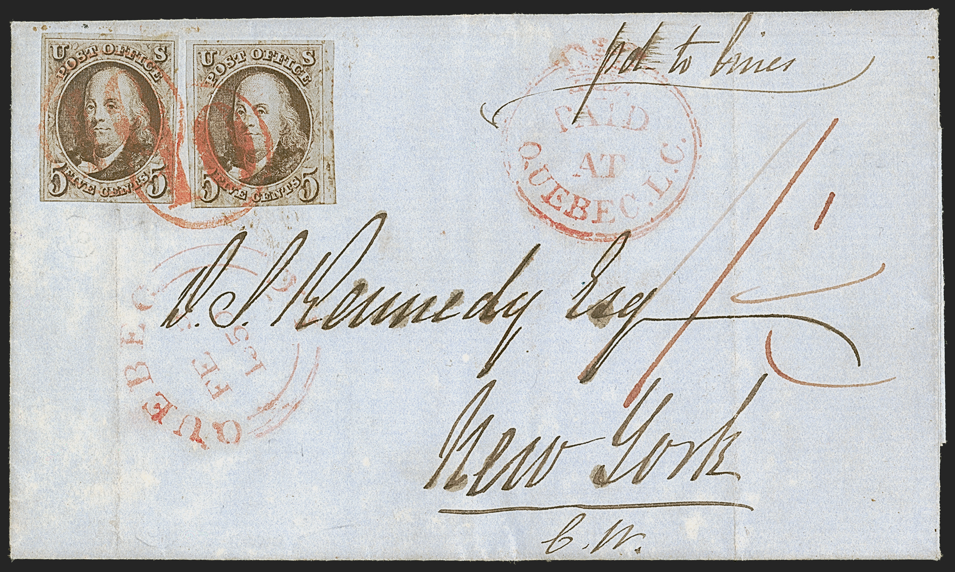 Sale no. 1284 — Lot no. 602-1 — Siegel Auction Galleries