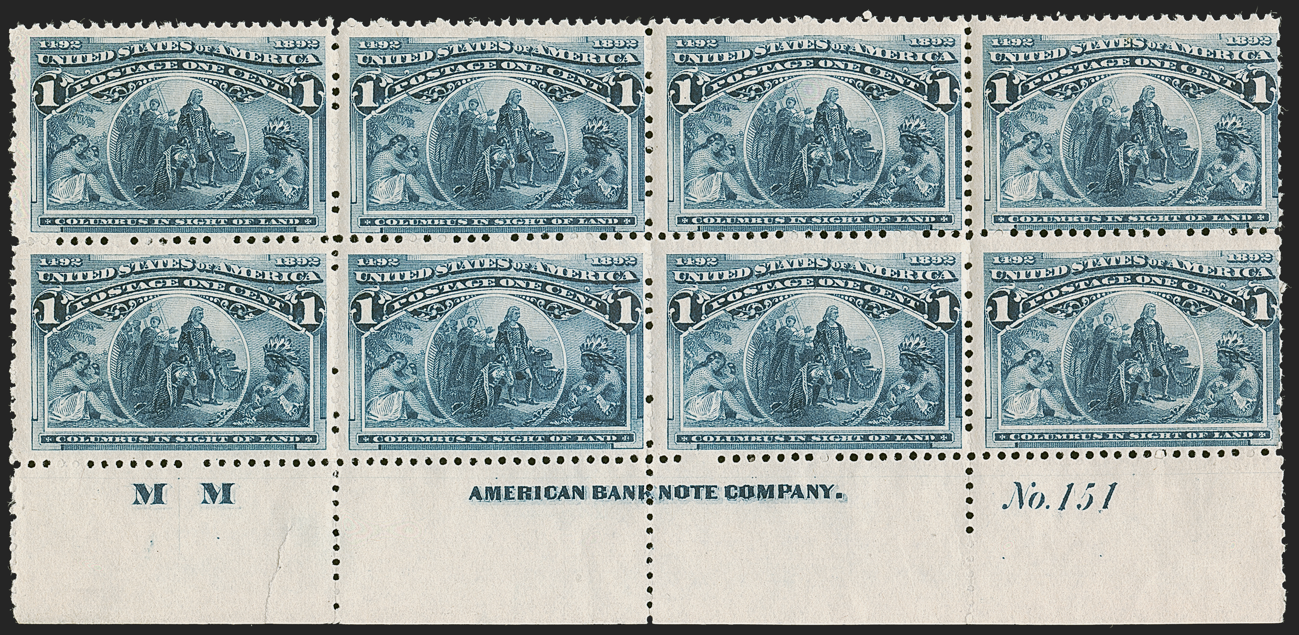 Sale no. 1285 — Lot no. 2070 — Siegel Auction Galleries