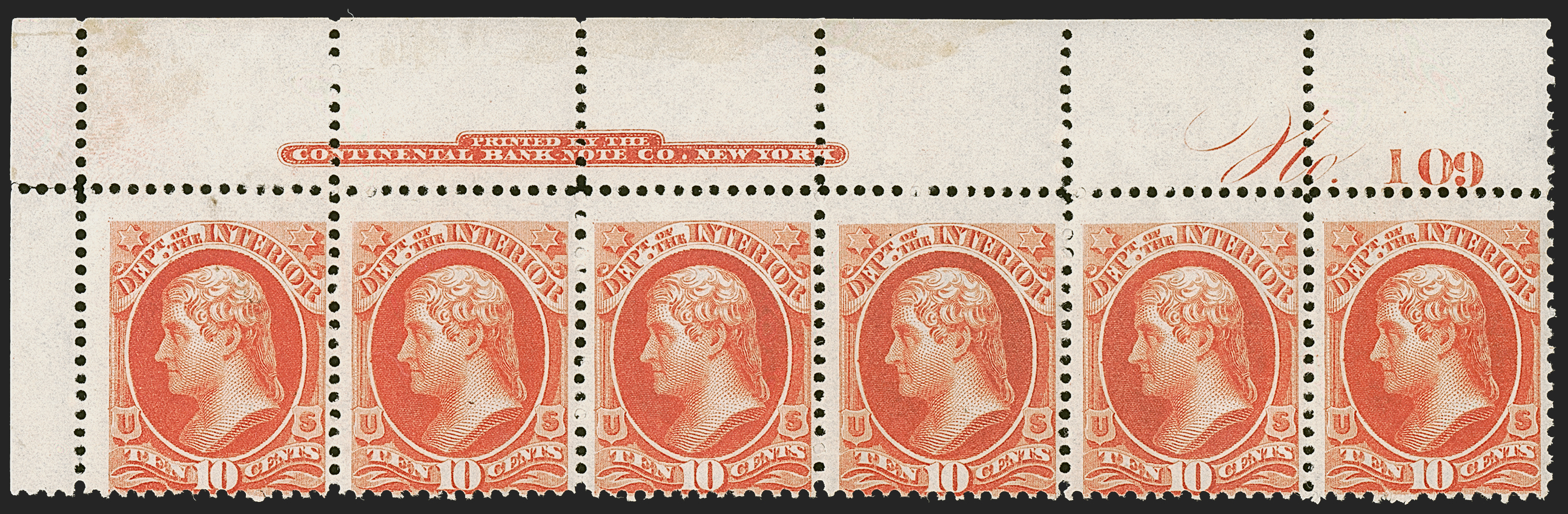 Sale no. 1285 — Lot no. 2218 — Siegel Auction Galleries