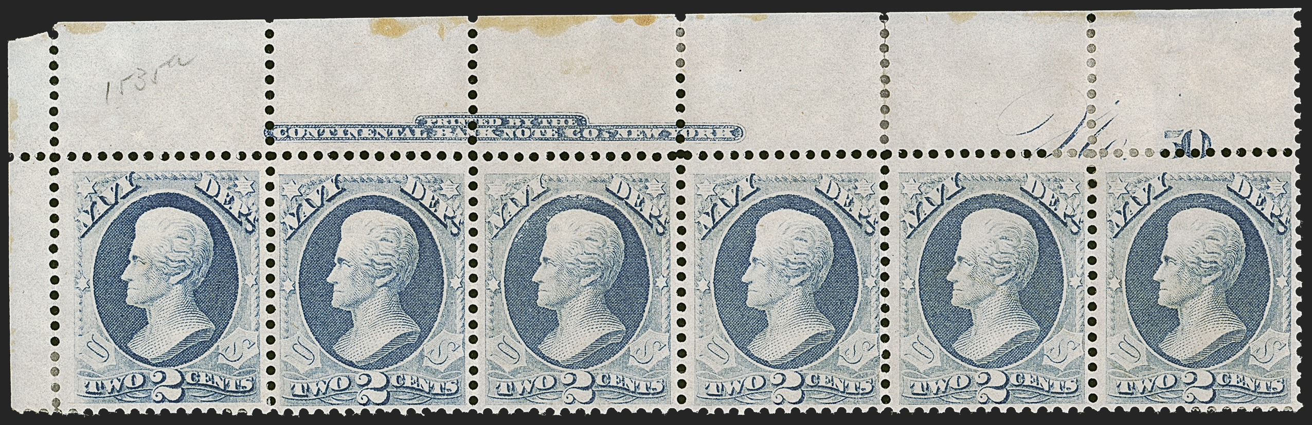 Sale no. 1285 — Lot no. 2222 — Siegel Auction Galleries