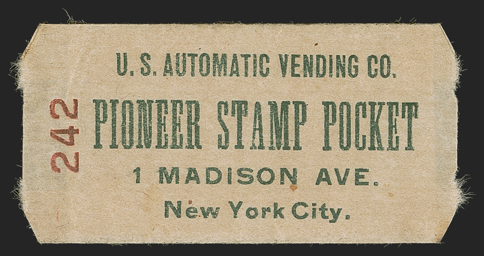 Sale no. 1289 — Lot no. 664-1 — Siegel Auction Galleries