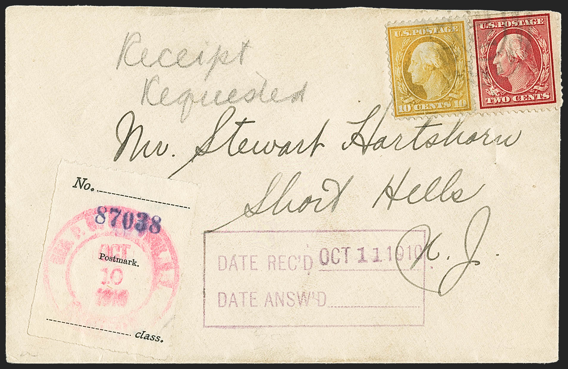 Siegel Census Record 364-COV-03 — Siegel Auction Galleries