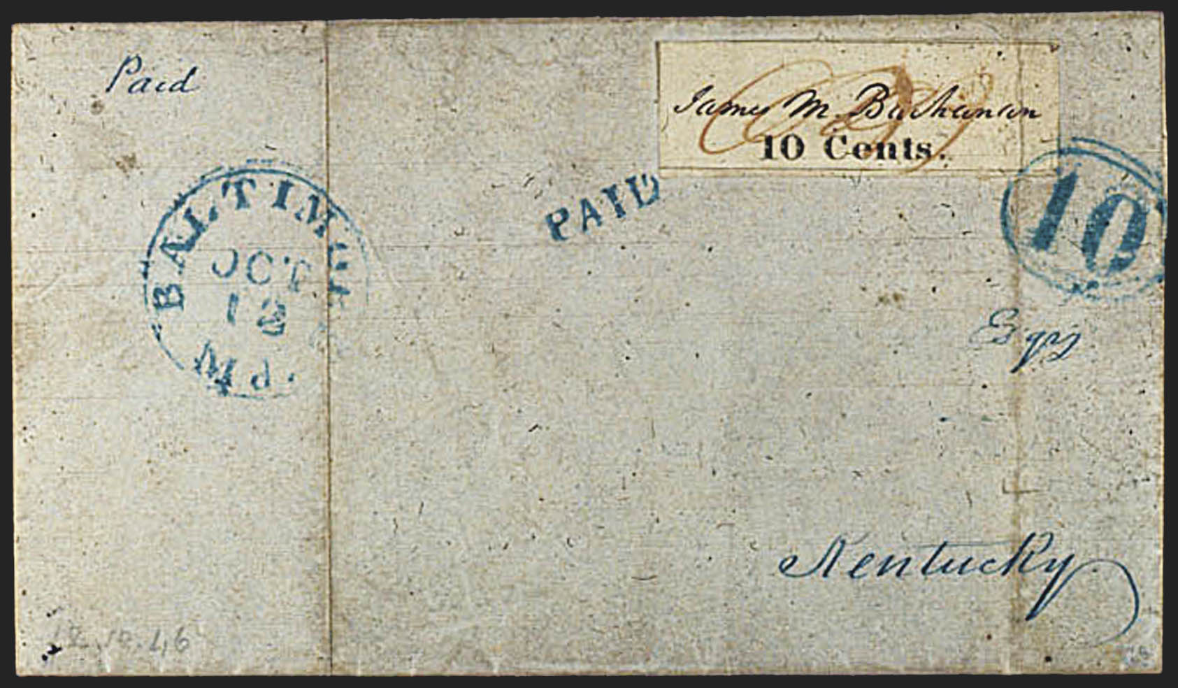 Siegel Census Record 3X2-COV-01 — Siegel Auction Galleries