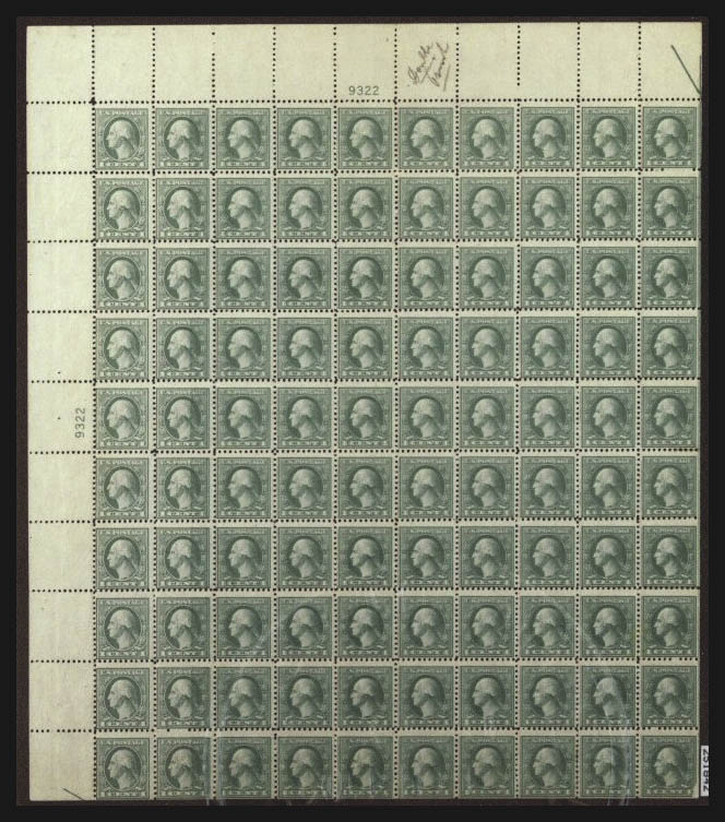 Siegel Census Record 525d-OG-BL-05 — Siegel Auction Galleries