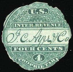 Siegel Census Record RS12a-CAN-03 — Siegel Auction Galleries