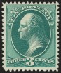 3c Blue Green, (Scott 194)