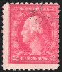 2c Rose, Ty. II, Double Impression, (Scott 499g)