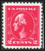 2c Ty. VII, Offset Issue, Double Impression, (Scott 528Be)