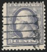 3c Ty. III, Offset Issue, Double Impression, (Scott 529a)