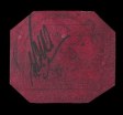 British Guiana, 1856, 1c Black on Magenta, (Scott 13; SG 23)