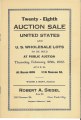 Sale 28 catalog cover