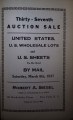 Sale 37 catalog cover