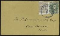 Sale Number 815, Lot Number 133, Petersburg Va., 5c Red (65X1)