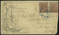 Sale Number 874, Lot Number 115, Nashville Tenn., 5c Brick Red (61X3)