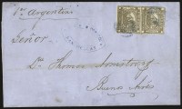 Sale Number 957, Lot Number 81, 1858, 1p (" In Ps" ) Light Brown (1)