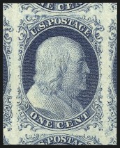 Sale Number 958, Lot Number 534, 1c Blue, Ty. IV (9)